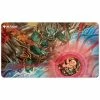 Common Ground Games Magic The Gathering Ultra Pro Playmat MtG Strixhaven: Mystical Archive Japanese Alternate Art Claiming The First Born (18892)