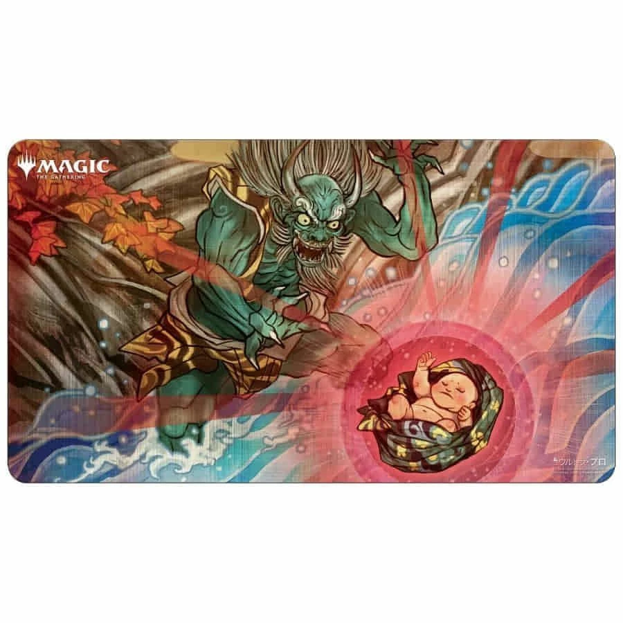Common Ground Games Magic The Gathering Ultra Pro Playmat MtG Strixhaven: Mystical Archive Japanese Alternate Art Claiming The First Born (18892)