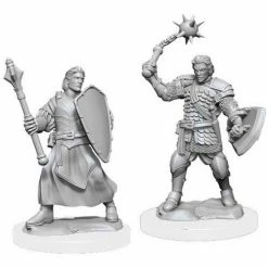 Common Ground Games Critical Role Unpainted Miniatures Male Human Clovis Concord Cleric (90385)