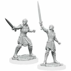 Common Ground Games Critical Role Unpainted Miniatures Female Human Dwendalian Empire Fighter (90386)