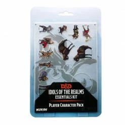Common Ground Games D&D Idols Of The Realms Essentials Kit 2D Miniatures Player Character Pack