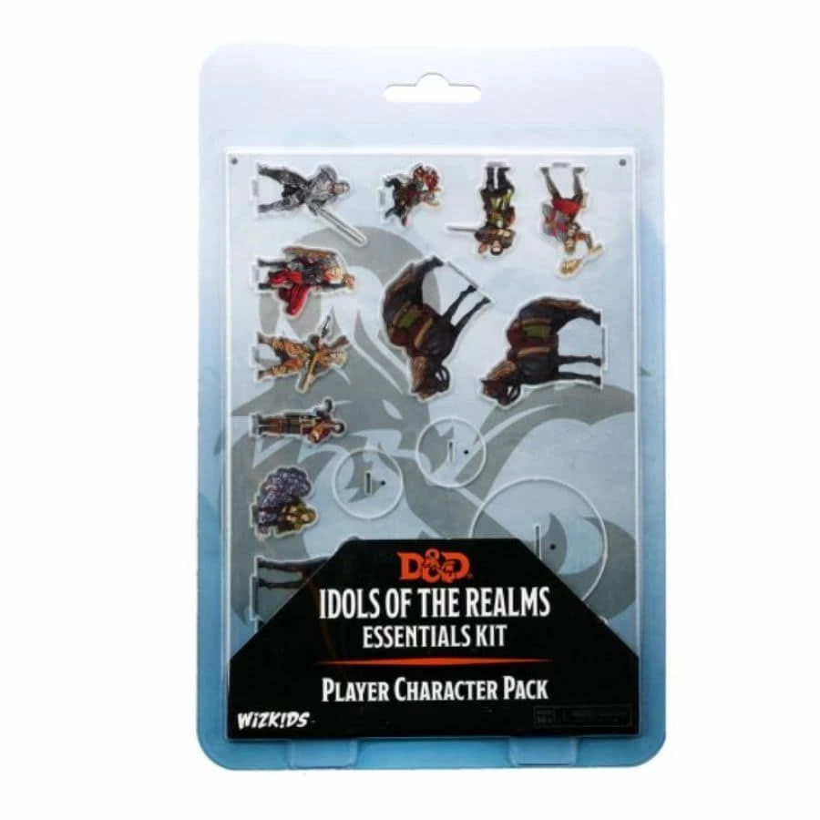 Common Ground Games D&D Idols Of The Realms Essentials Kit 2D Miniatures Player Character Pack