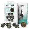 Common Ground Games Q-Workshop 7ct Polyhedral Dice Set The Witcher Ciri The Ziraeal