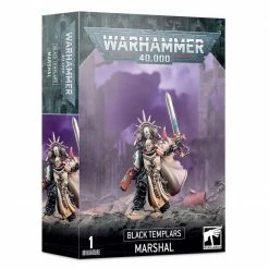 Common Ground Games Warhammer 40,000 Black Templars Marshal Miniatures