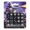 Common Ground Games Warhammer 40,000 Black Templars Dice Set