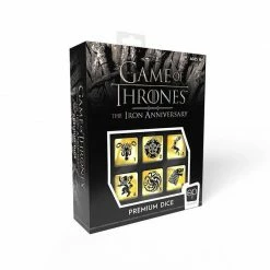 Common Ground Games Game Of Thrones The Iron Anniversary Premium Dice Set
