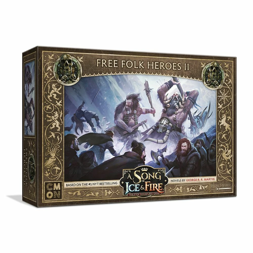Common Ground Games A Song Of Ice & Fire Miniatures Game Free Folk Heroes II