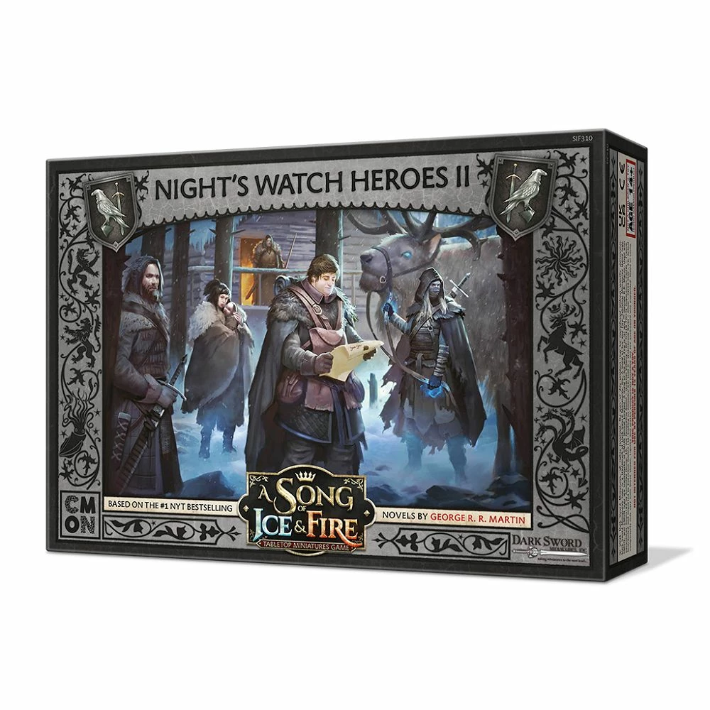 Common Ground Games A Song Of Ice & Fire Miniatures Game Night's Watch Heroes II