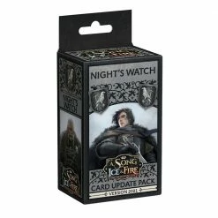 Common Ground Games A Song Of Ice & Fire Miniatures Game Card Update Pack Night's Watch