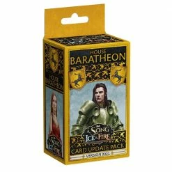 Common Ground Games A Song Of Ice & Fire Miniatures Game Card Update Pack Baratheon