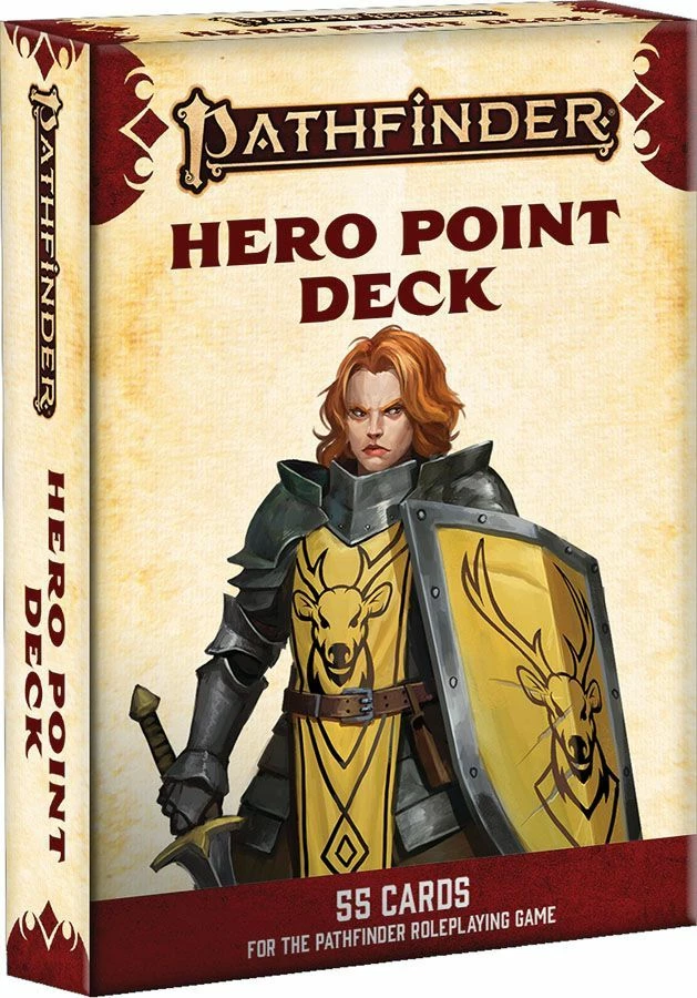 Common Ground Games Pathfinder 2e RPG Hero Point Deck Role Playing Games
