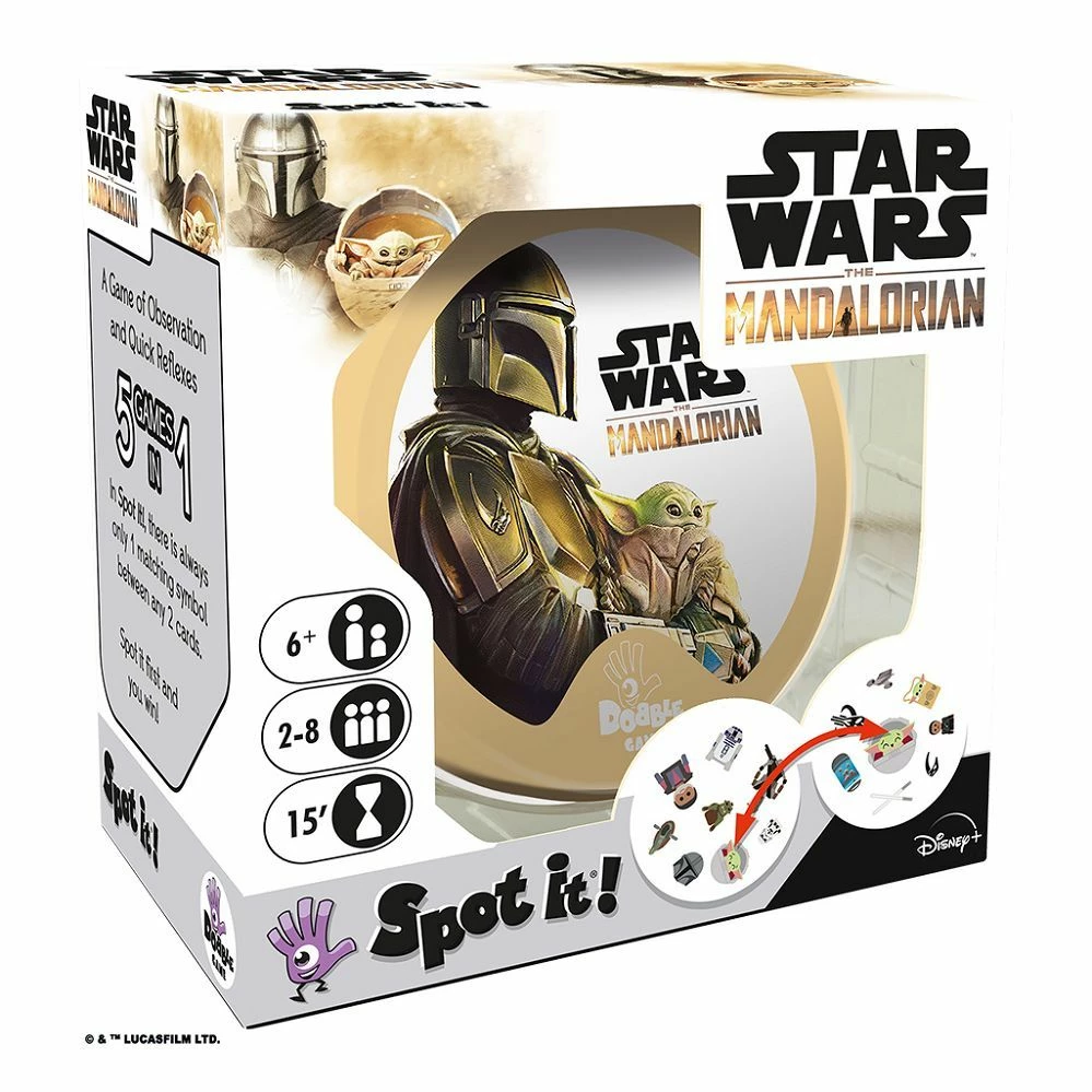Common Ground Games Card Games Spot It! Mandalorian