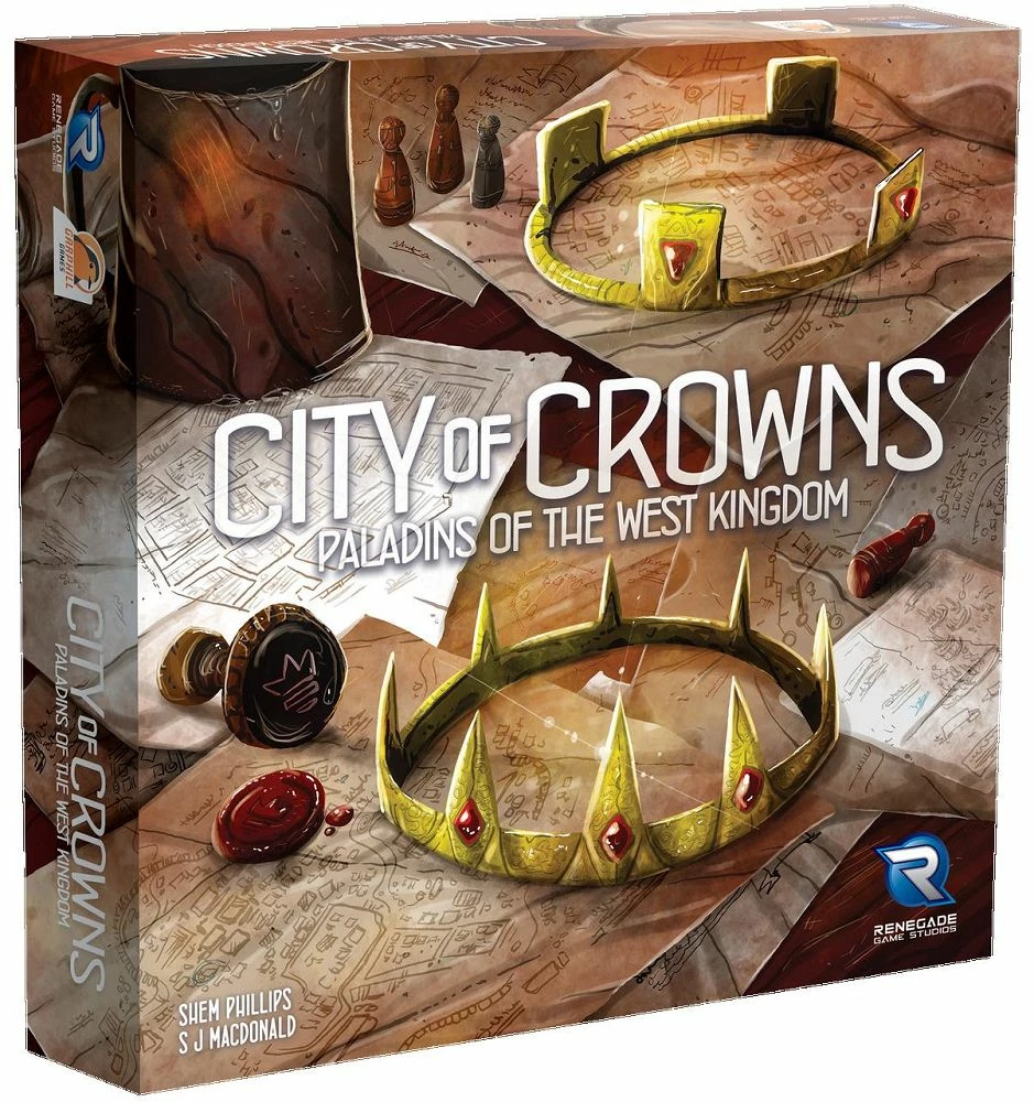 Common Ground Games Paladins Of The West Kingdom: City Of Crowns