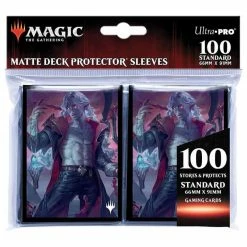Common Ground Games Magic The Gathering Ultra Pro 100ct Standard Sleeves MtG Innistrad: Crimson Vow Runo Stromkirk (19215)