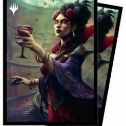 Common Ground Games Ultra Pro 100ct Standard Sleeves MtG Innistrad: Crimson Vow Henrika, Infernal Seer (19216) Magic The Gathering