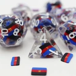 Common Ground Games 7ct Pride Polyamory Dice