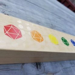 Common Ground Games Chrom Rainbow Dice Box