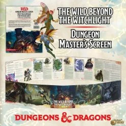 Common Ground Games Role Playing Games D&D 5e Dungeon Master's Screen: Wild Beyond The Witchlight