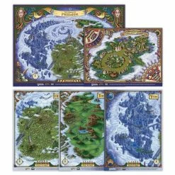 Common Ground Games Role Playing Games D&D 5e Wild Map Set (5)