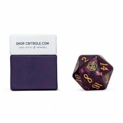 Common Ground Games Critical Role Oversize Purple D20 Dice