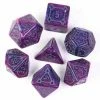Common Ground Games Foam Brain 7ct Resin Polyhedral Dice Set - Huge Royal Castle