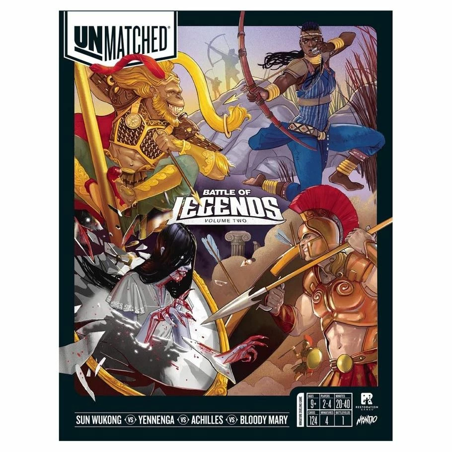 Common Ground Games Unmatched Battle Of Legends V2 Board Games