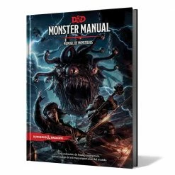 Common Ground Games Role Playing Games D&D 5e Manual De Monstruos (Monster Manual Spanish Version)