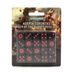 Common Ground Games Warhammer 40,000 Adepta Sororitas Bloody Rose Dice