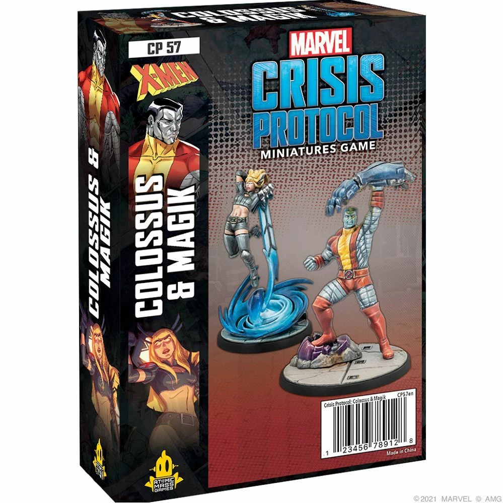 Common Ground Games Miniatures Marvel Crisis Protocol Colossus & Magik