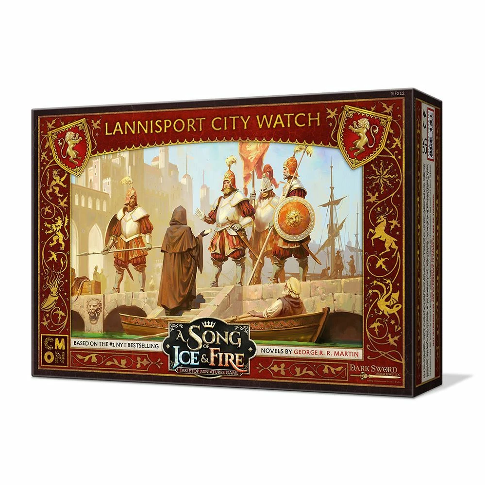 Common Ground Games Song Of Ice & Fire Miniatures Game Lannisport City Watch Enforcers
