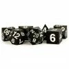Common Ground Games Metallic Dice Games 7ct Silicone Sharp Edge Polyhedral Dice Set - Scatter
