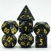 Common Ground Games Foam Brain 7ct Polyhedral Dice Set Deep Space