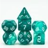 Common Ground Games Foam Brain 7ct Polyhedral Dice Set Ocean Elemental