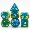 Common Ground Games Foam Brain 7ct Polyhedral Dice Set Nature Elemental