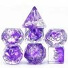 Common Ground Games Foam Brain 7ct Polyhedral Dice Set Royal Air