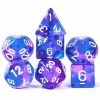 Common Ground Games Foam Brain 7ct Polyhedral Dice Set Crystal Dream