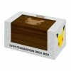 Common Ground Games Pokemon TCG Ultra Pro 100+ Handmade Wooden Deck Box Pokemon 25th Anniversary Celebration (15775)
