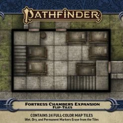 Common Ground Games Role Playing Games Pathfinder Flip Tiles Fortress Chambers Expansion