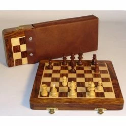 Common Ground Games Board Games 10" Magnetic Folding Chess