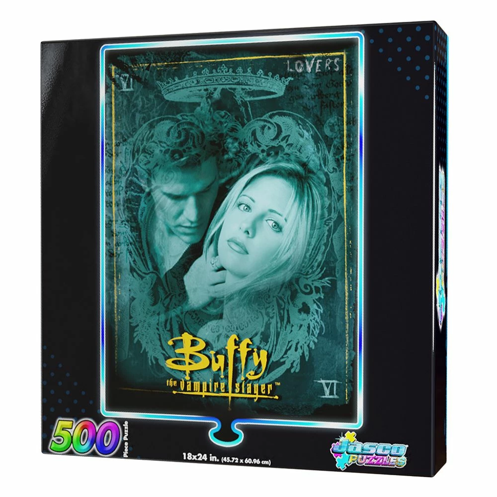 Common Ground Games Buffy The Vampire Slayer Foil 500pc Puzzle - Lovers Puzzles