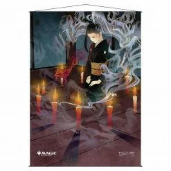 Common Ground Games Magic The Gathering Ultra Pro Wall Scroll MtG Strixhaven: Mystical Archive Japanese Alternate Art Dark Ritual (18923)