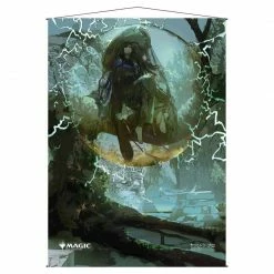 Common Ground Games Magic The Gathering Ultra Pro Wall Scroll MtG Strixhaven: Mystical Archive Japanese Alternate Art Weather The Storm (18971)