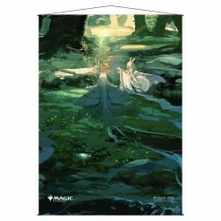 Common Ground Games Magic The Gathering Ultra Pro Wall Scroll MtG Strixhaven: Mystical Archive Japanese Alternate Art Primal Command (18977)
