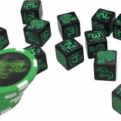 Common Ground Games Shadowrun Green Dice & Edge Tok