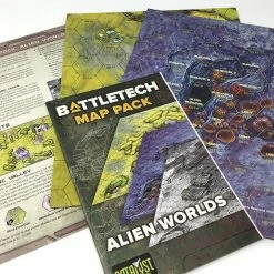 Common Ground Games Miniatures BattleTech Map Pack Alien World