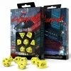 Common Ground Games Cyberpunk Red 7ct Polyhedral Dice Set Danger Zone