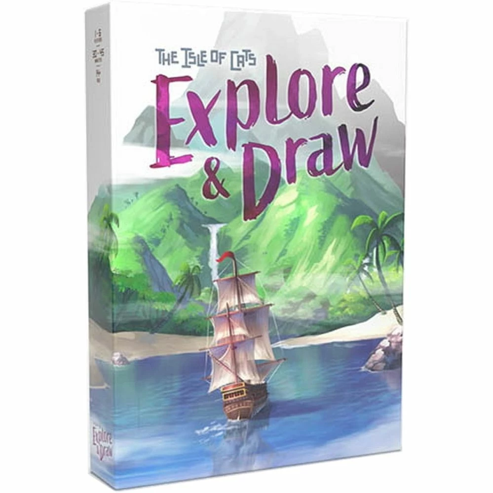 Common Ground Games Isle Of Cats: Explore & Draw Game Kickstarter Ediiton