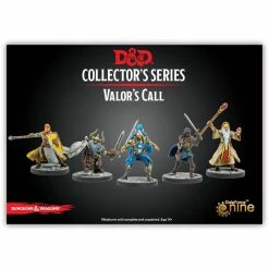 Common Ground Games D&D Collector's Series Wild Beyond The Witchlight Valor's Call Unpainted Miniatures Set