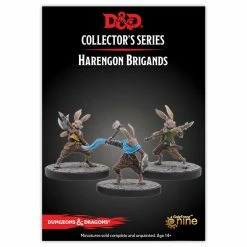 Common Ground Games D&D Collector's Series Wild Beyond The Witchlight Agdon Longscarf & Haregon Brigands Miniatures
