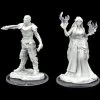 Common Ground Games Critical Role Unpainted Miniatures Turst Militia Swordsman & Lyrengorn Holy Priest (90468)